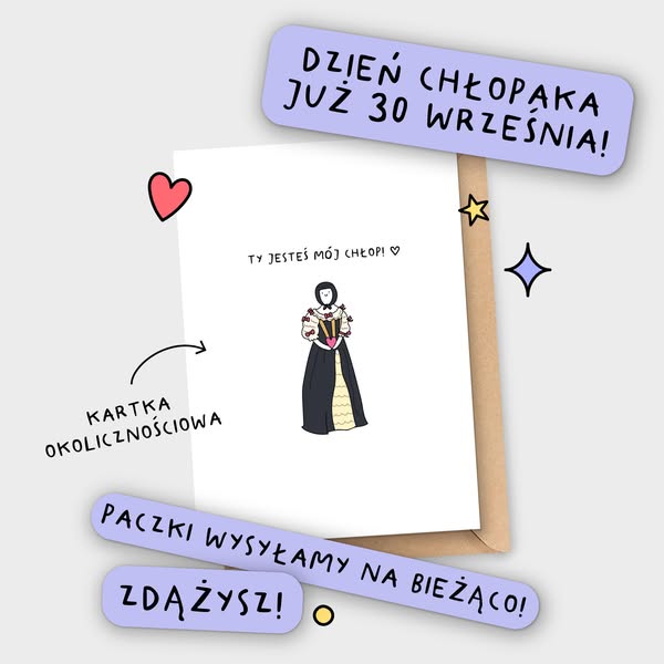 Prezenty na DZIEŃ CHŁOPAKA