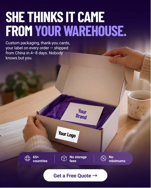 Ship Like It's Your Own Warehouse