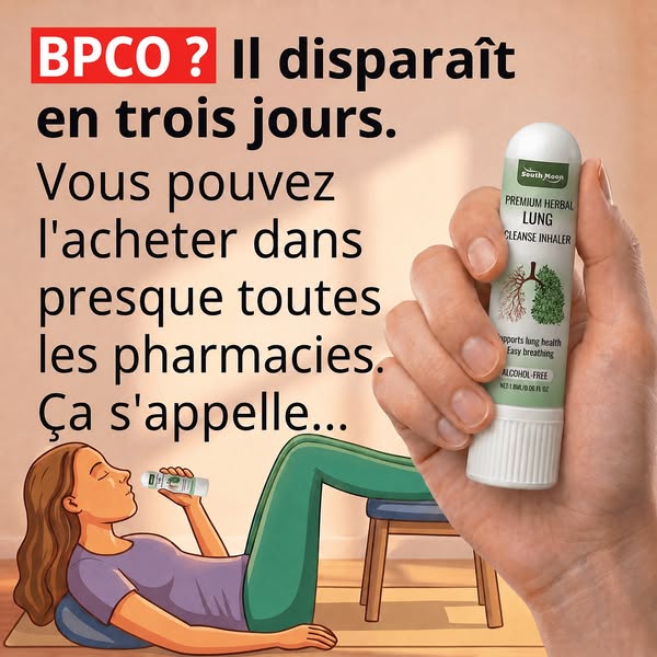 Médecins stupéfaits : une nouvelle méthode dégage les poumons en quelques jours
