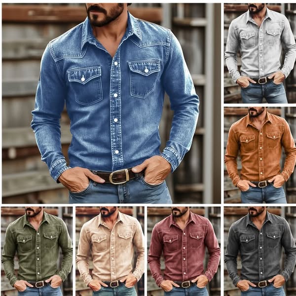 Hudson™ Vintage Western Denim Shirt