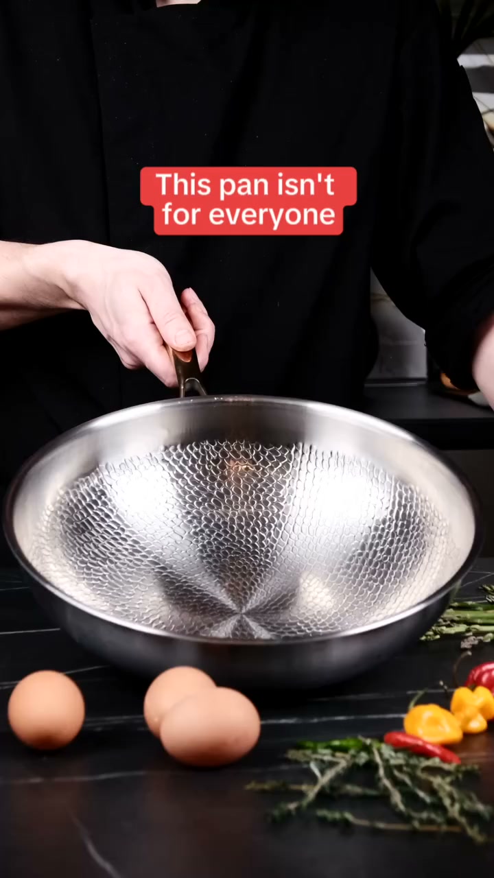 Pure Titanium Frying Pan