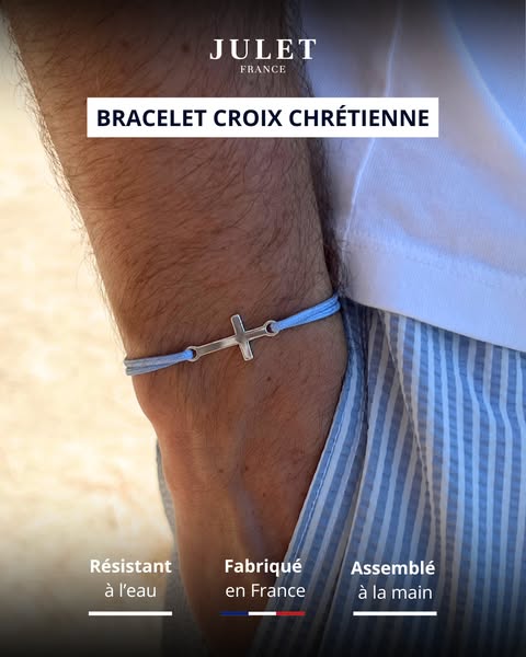 Le bracelet Croix chrétienne