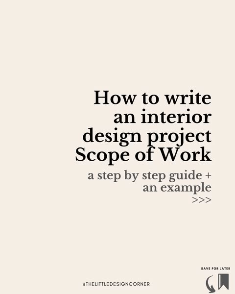 Anúncio de The Little Design Corner