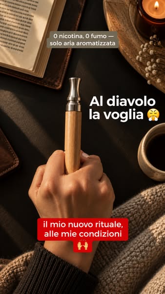 Il Primo Inalatore di Aromaterapia per il Rituale Mano-Bocca