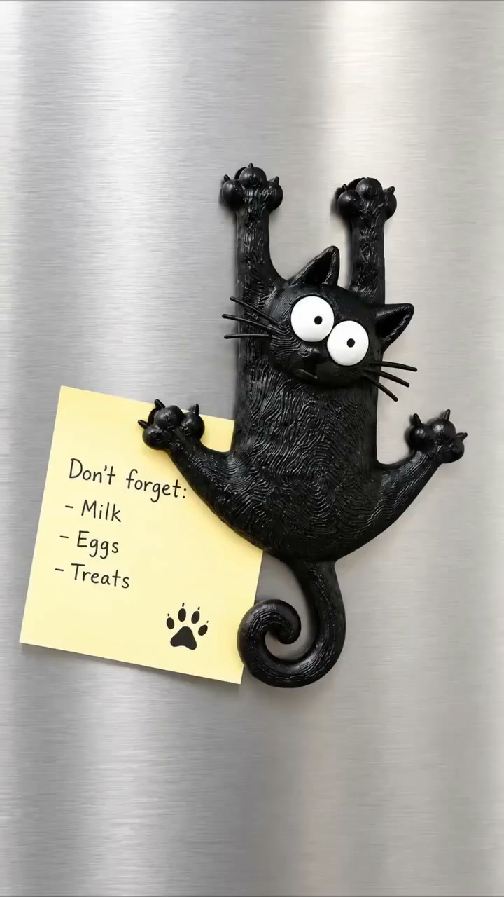 This Little Cat Is Hanging on for Dear Life!