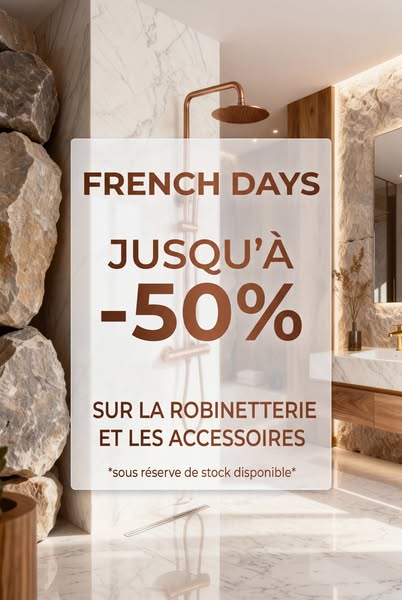 FRENCH DAYS Jusqu'à -50%