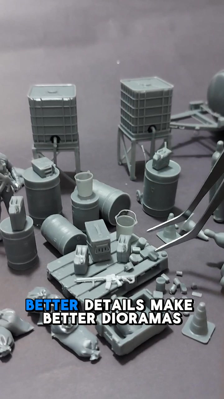 Better Details Make Better Dioramas