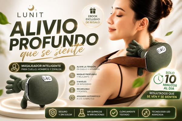 Masajeador Eléctrico de Cuello y Espalda