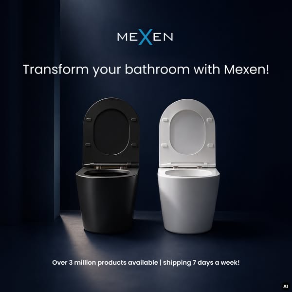 Design your bathroom your way with Mexen