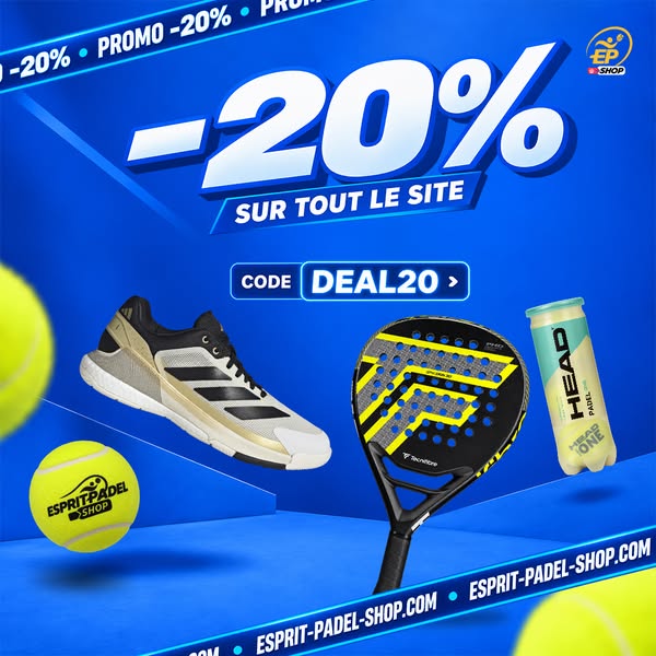 Tout à -20% ! Code DEAL20