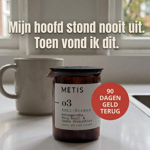 Het ligt niet aan jou. Het ligt aan cortisol.