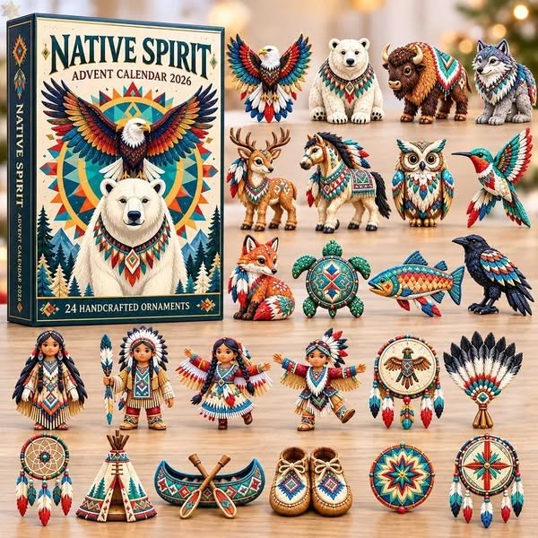 Native Wildlife Spirit Advent Calendar 2026（BUY 2 FREE SHIPPING）