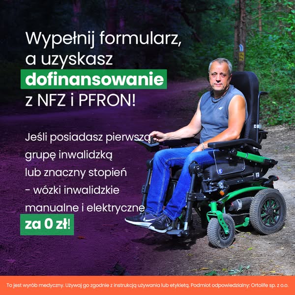 Odbierz darmowy sprzęt dla niepełnosprawnych