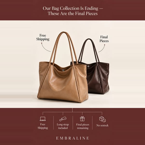 Goodbye to Our Bags, Hello Elegance