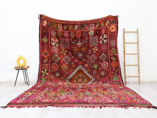 60%Off Moroccan vintage rug
