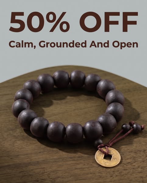Calm, grounded and open