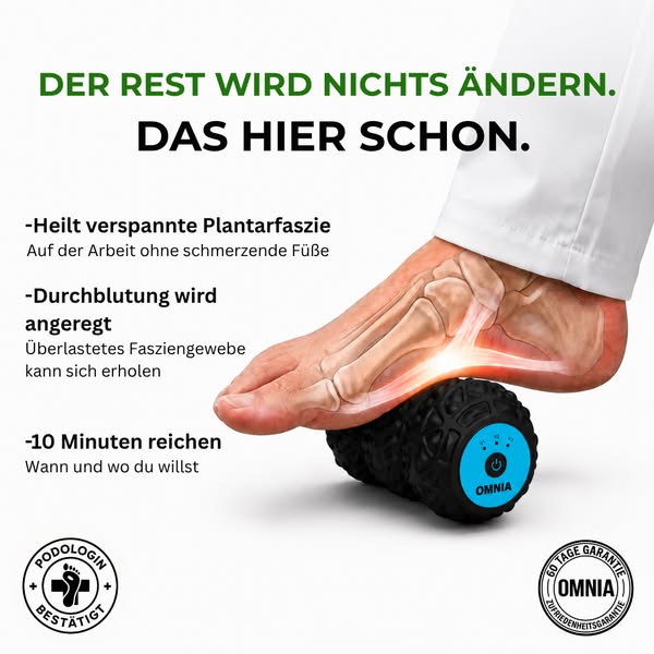 Hör auf, Geld für Fußschmerzen zu verschwenden. Über 73.000 zufriedene Kunden. Ein Tool. 60 Tage Geld zurück. Endlich wieder normal auftr