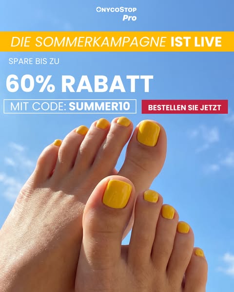 Anúncio de OnycoStop Germany
