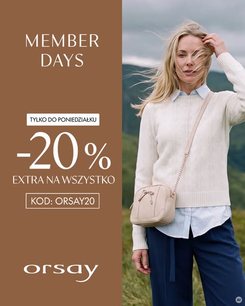 20% DLA CZŁONKÓW KLUBU