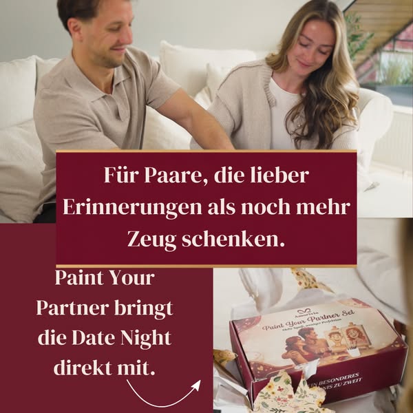 Eure nächste kreative Date Night - Das Paint Your Partner Set