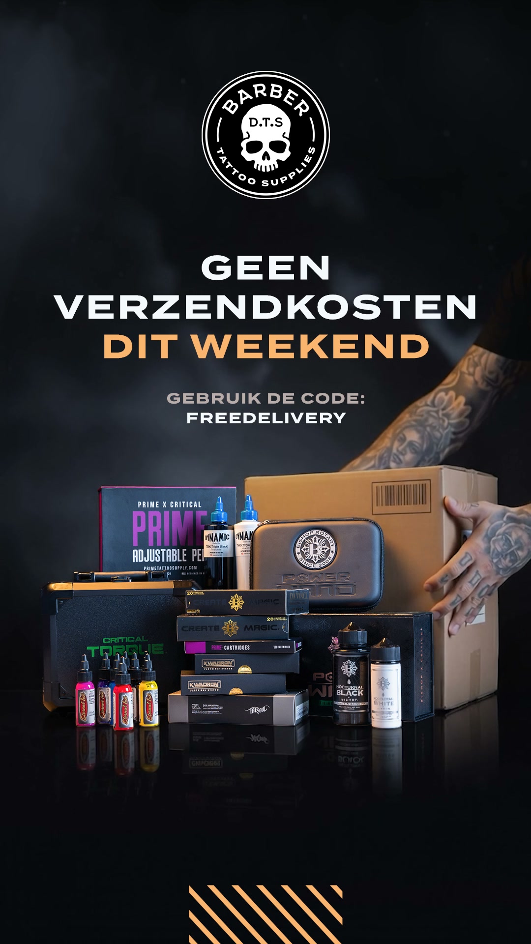 Gratis verzending met code FREEDELIVERY