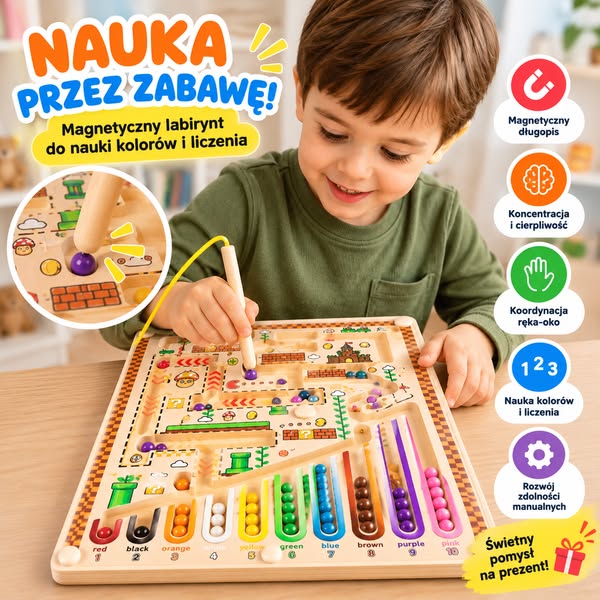 LABIRYNT EDUKACYJNY MONTESSORI