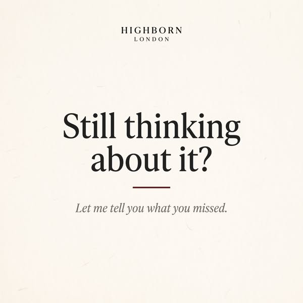 Still thinking about it?