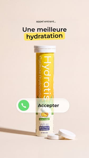 Optimise ton hydratation avec Hydratis