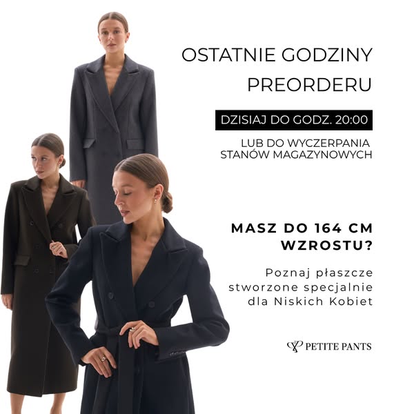 Płaszcze Petite - preoder