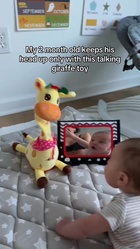 Musical Giraffe Toy – Sings, Dances & Repeats What You Say!