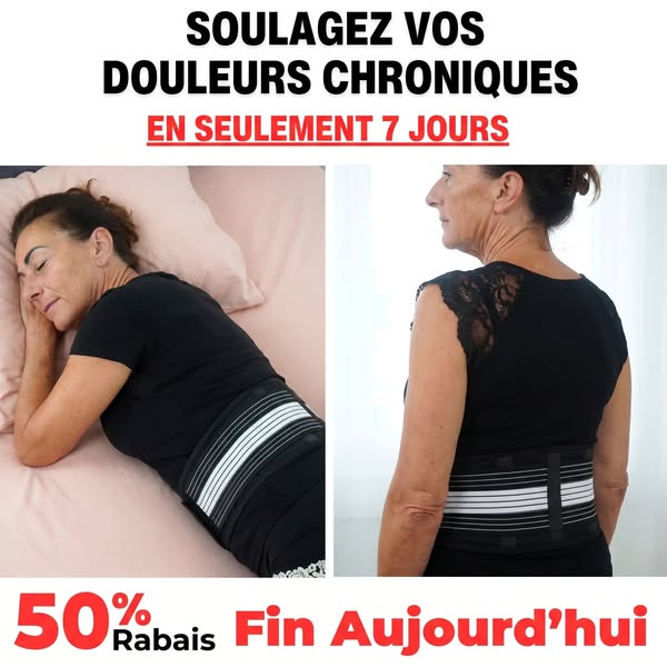 Soulagement rapide – 50% de réduction !