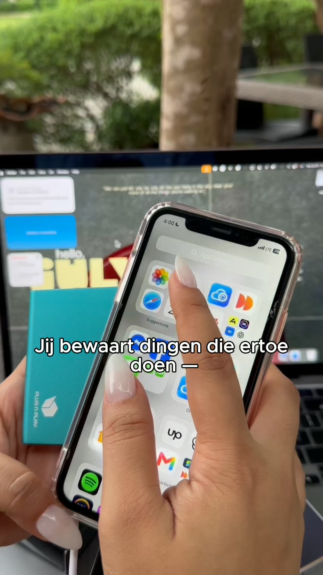 Foto’s en video’s veilig en snel opslaan.