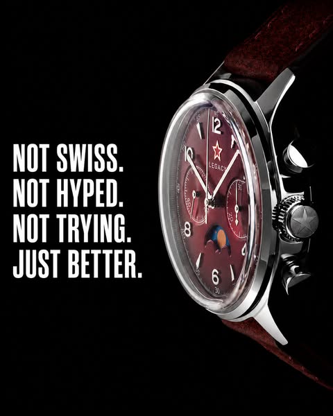 Not Swiss. Just Better.