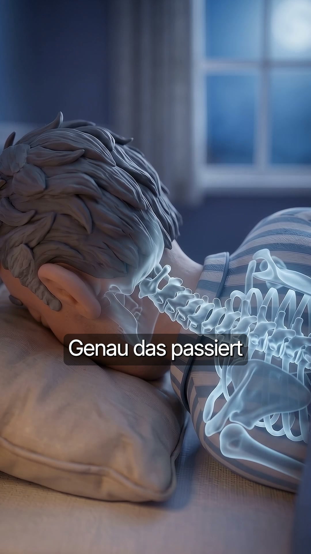 Natürliche Entlastung der Halswirbelsäule