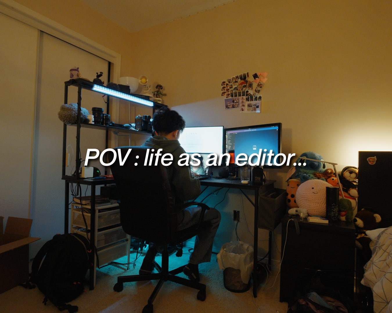 To all my 24/7 editors & desk potatoes: This is it.