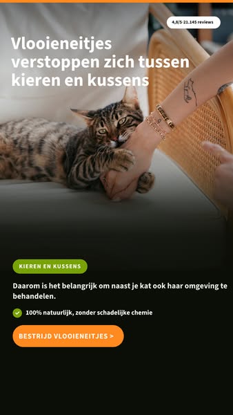 Natuurlijk tegen vlooien