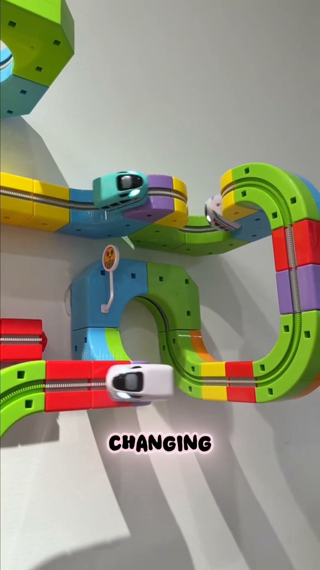 BlockRail™ | Magic Cube Train Track