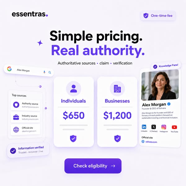 Own your Google Knowledge Panel