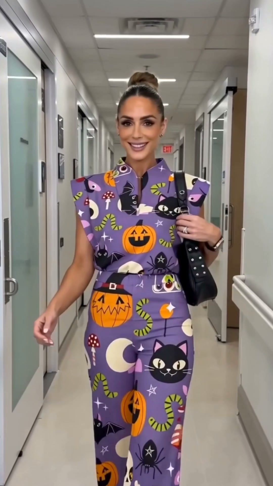 Spooky Chic Scrubs Ahead