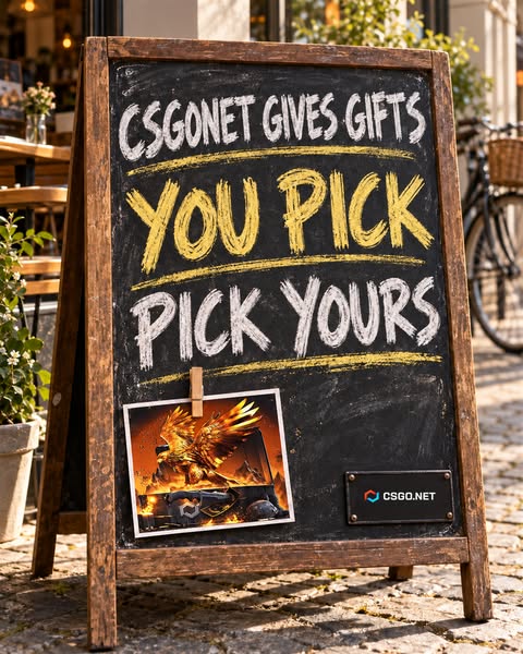 TODAY'S SPECIAL: A GIFT. YOU PICK