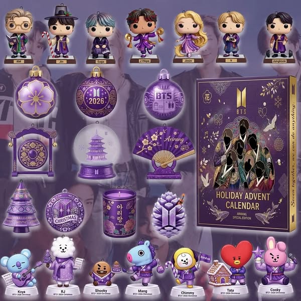 Give ARMY 24 full days of BTS magic this Christmas