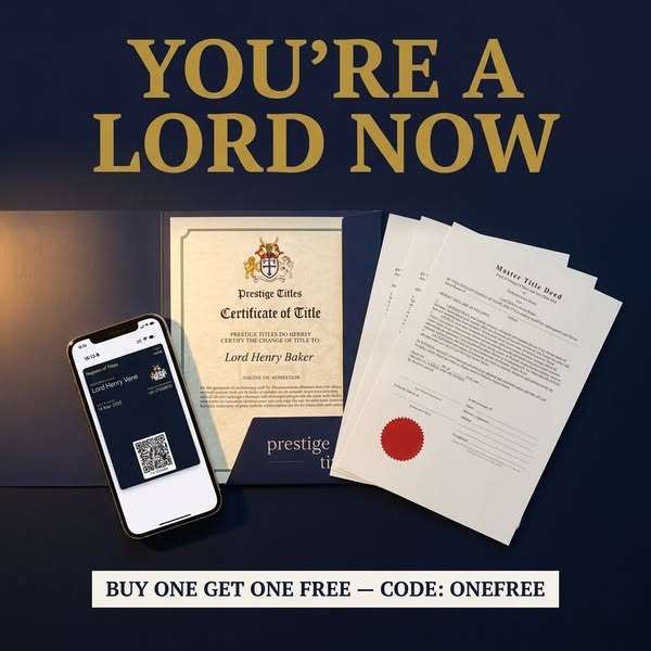 5 Reasons To Make Him A Lord