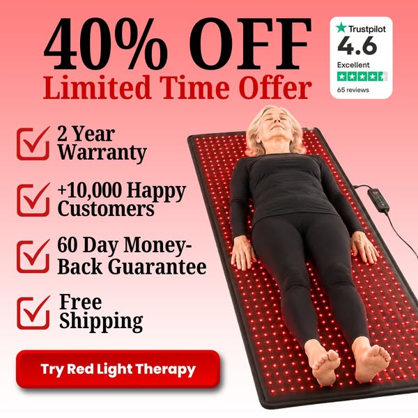 Don't Miss 40% Off Red Light Therapy