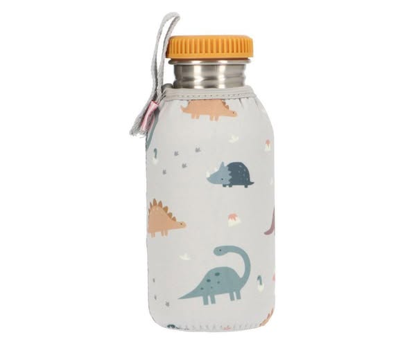 Tutete Garrafa de Aço com Forro Dinos World - 500ml