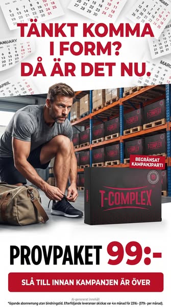 Dokumenterad effekt på testosteronnivån