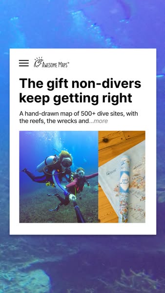 Get Your Dive Map Now!