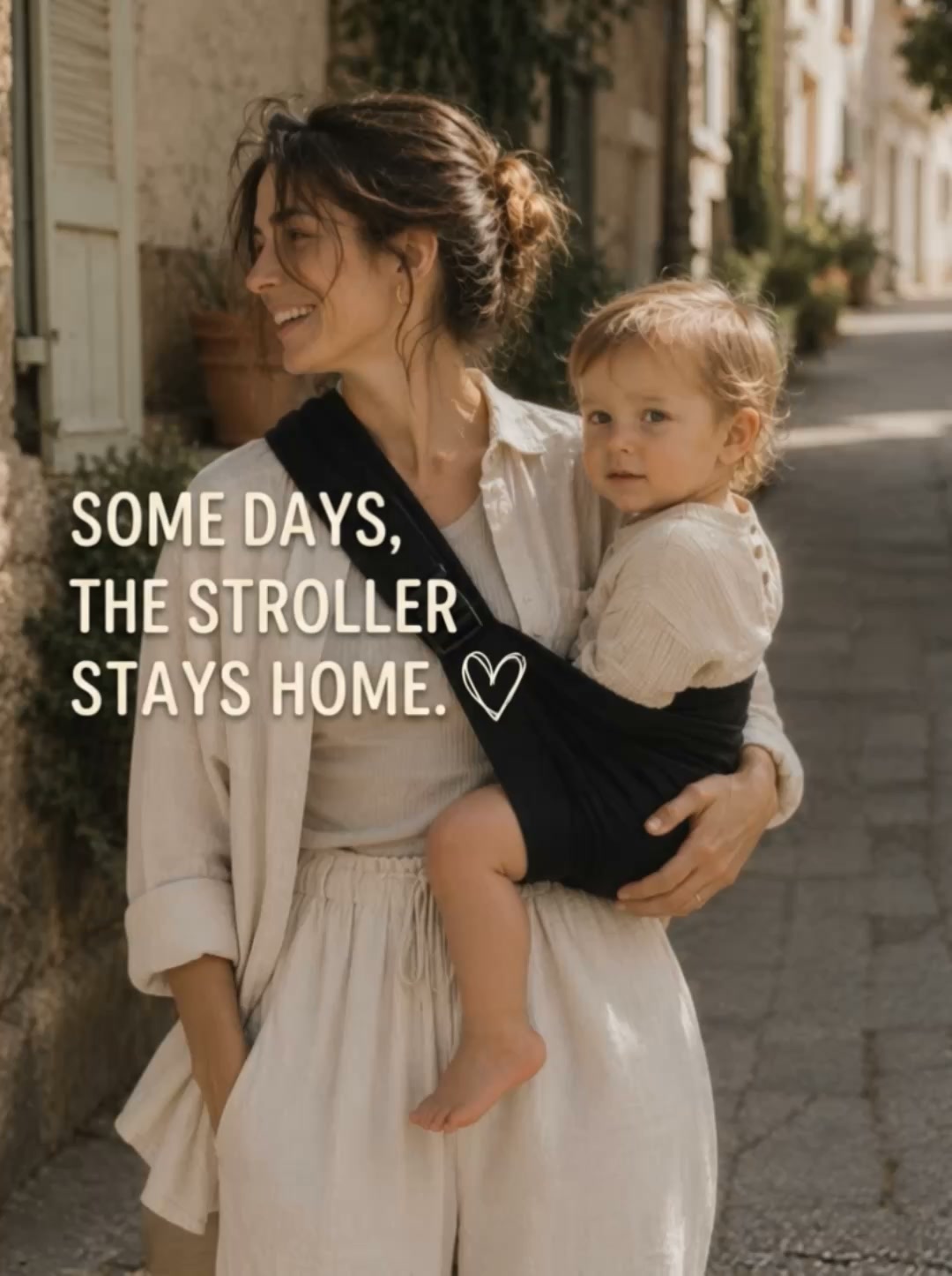 Leave the stroller at home