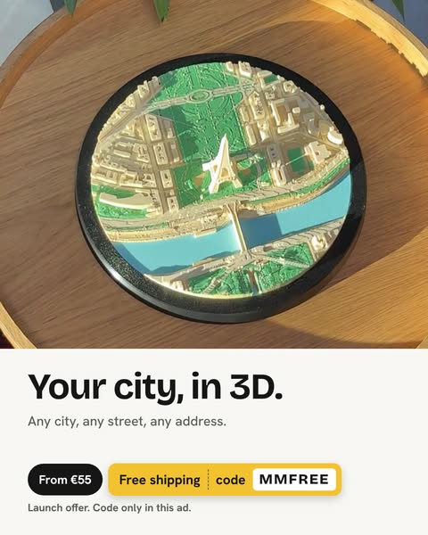 Any address, in 3D. From €55
