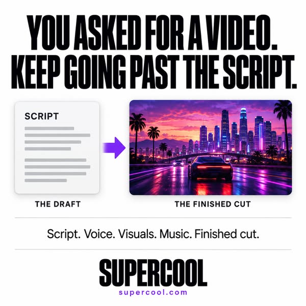 You Wanted a Video. Keep Going.