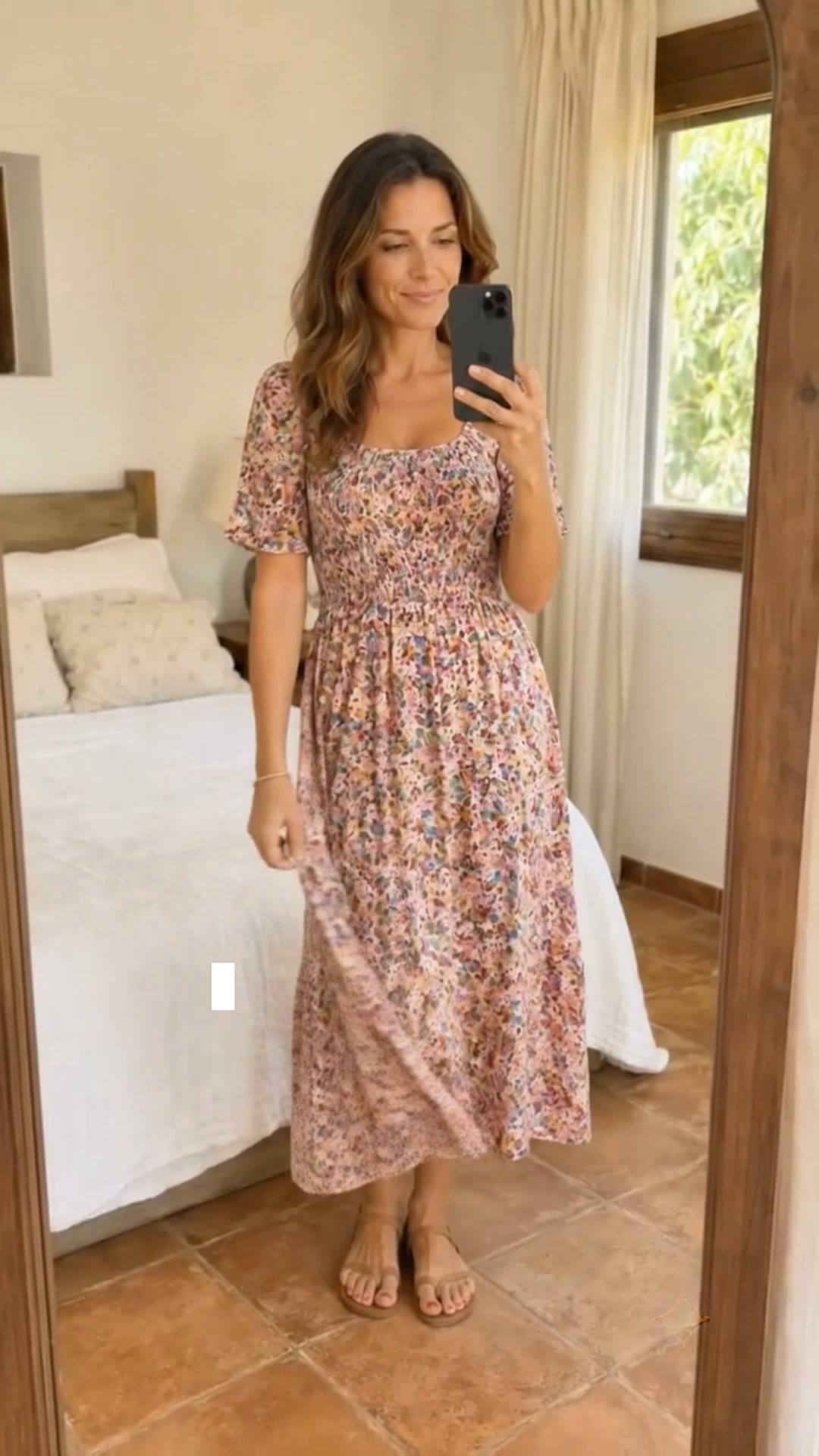 El vestido floral que lo tiene todo